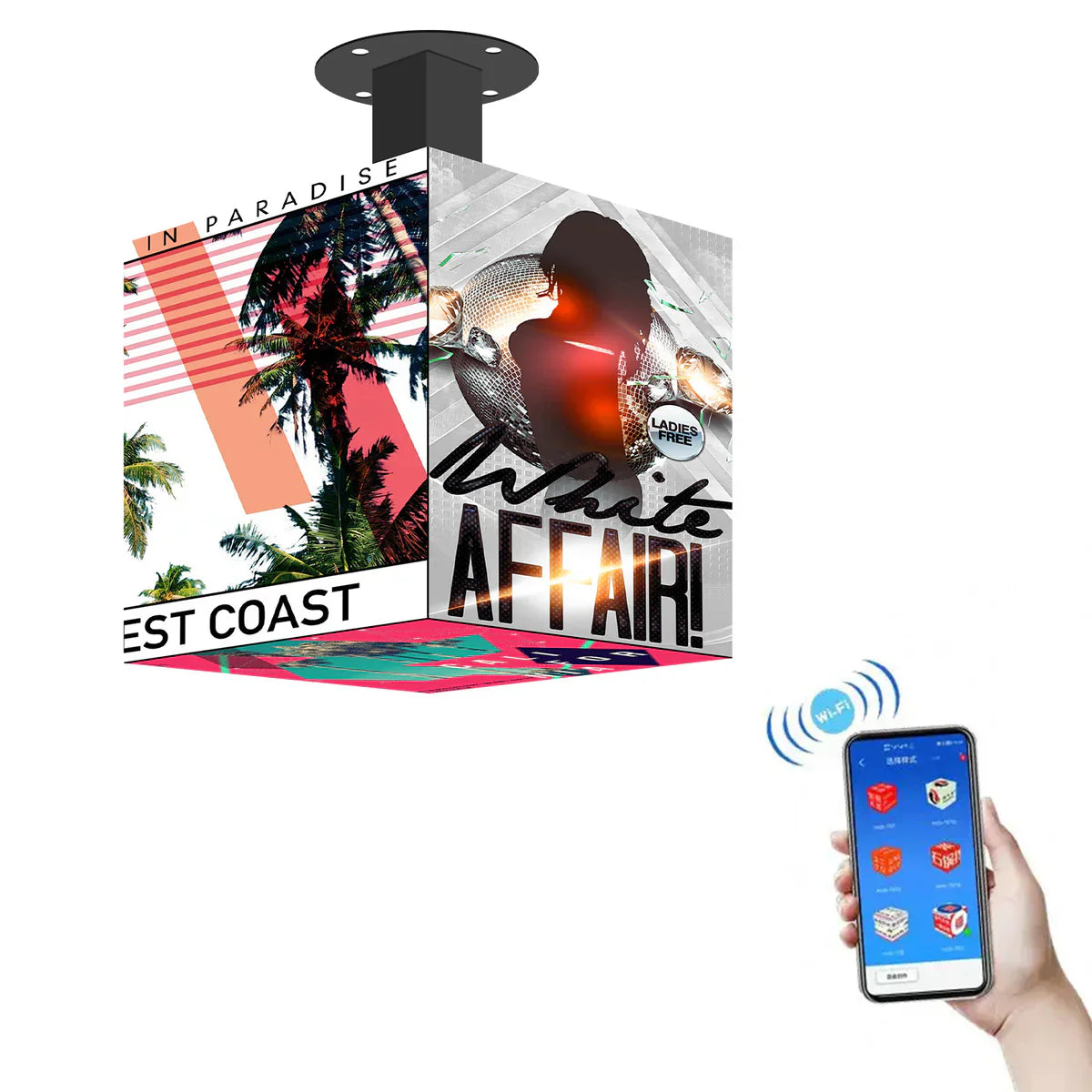 Installation Options and Recommendations for Multi-Face Magic Cube LED Displays