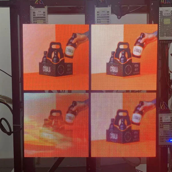 Actual Display Comparison: P3.0, P2.5, P2.0, P1.875, P1.579, P1.25