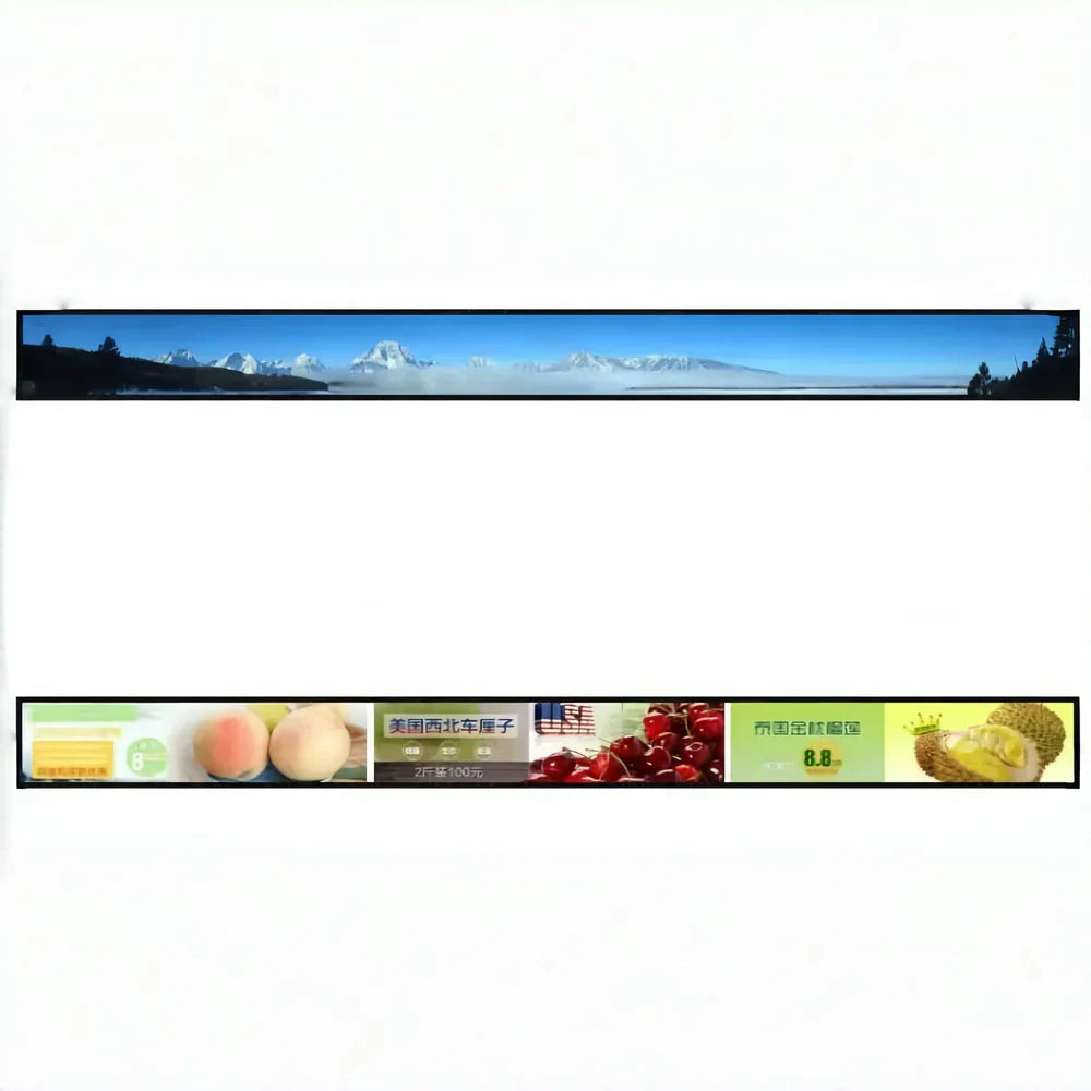 7 Reasons to Use Stretched LCD Bar Displays for Retail Shelf Advertising