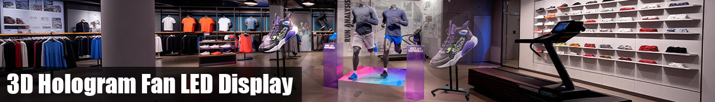 3D Hologram Fan LED Display