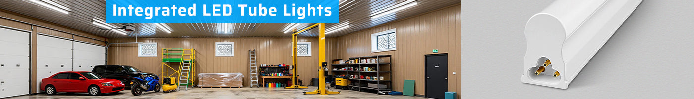 Integrated LED Tube Lights – Local Stock (US/UK/DE)