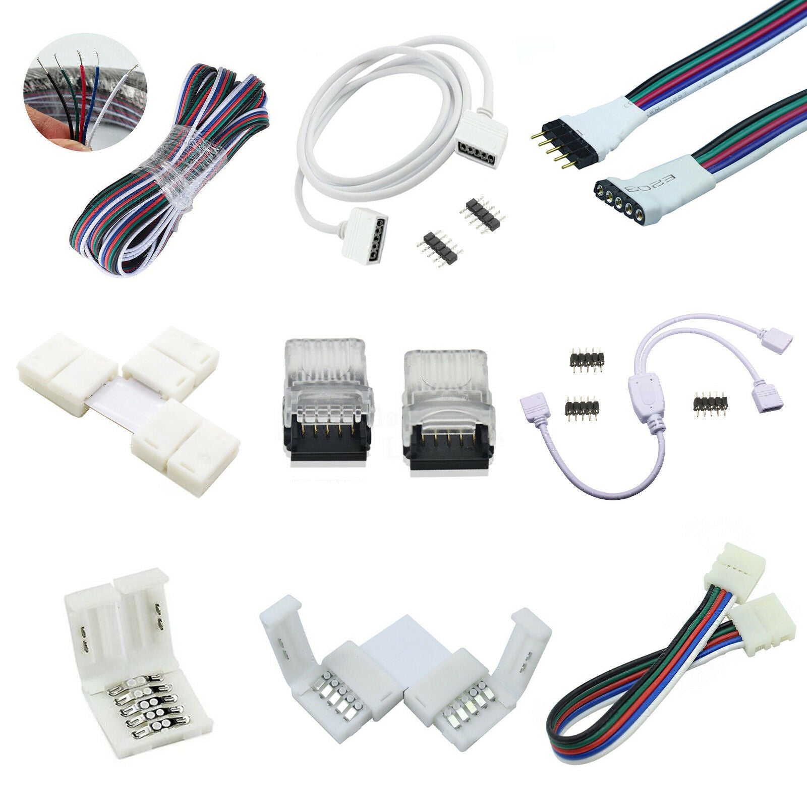 LED Strip Connectors & Cables
