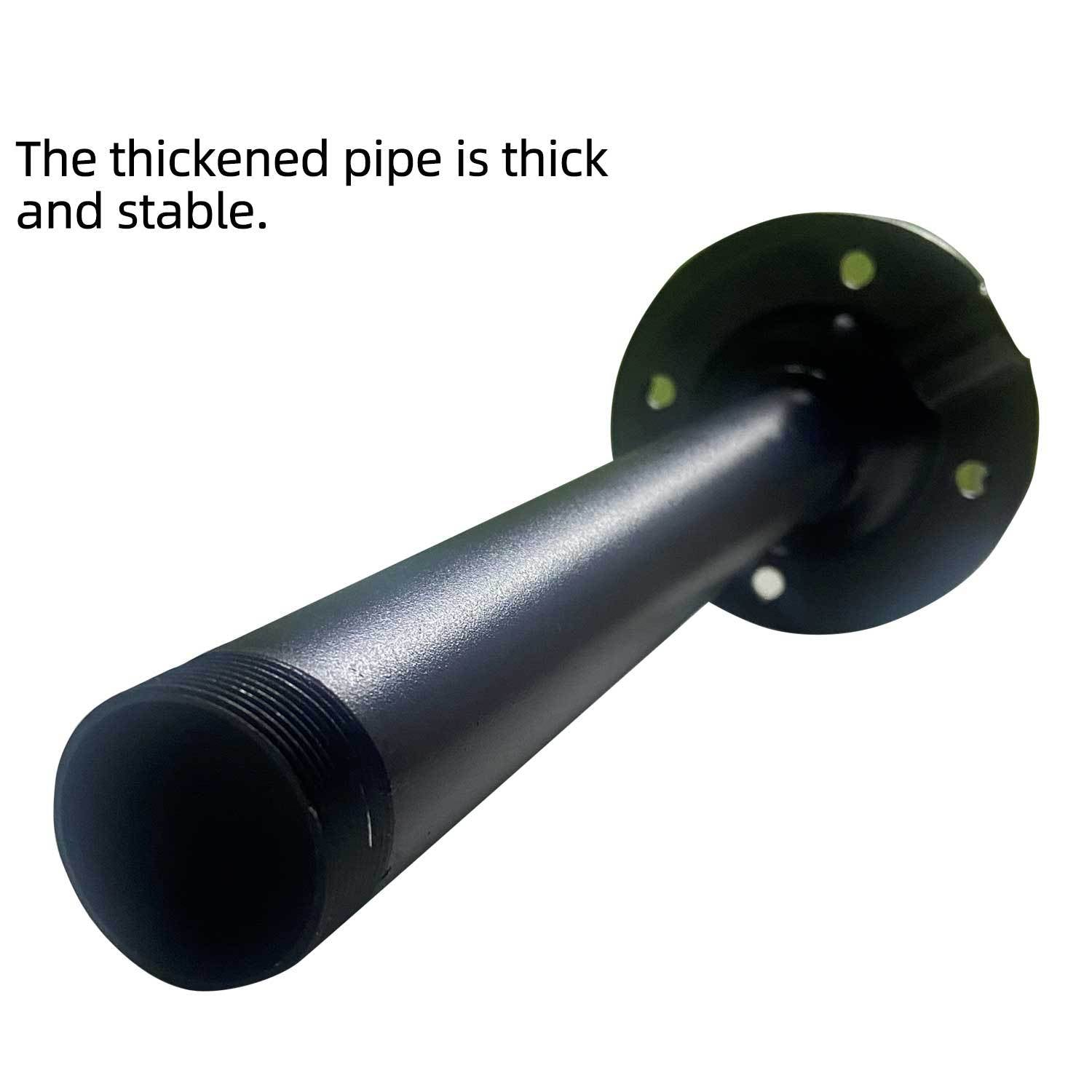 F Series Stand & Mount Options for 3D Hologram Fan | Floor Stand / Ceiling Mount (No Housing) | Compatible with F Series ≤100cm(39.4inch) | Black Finish