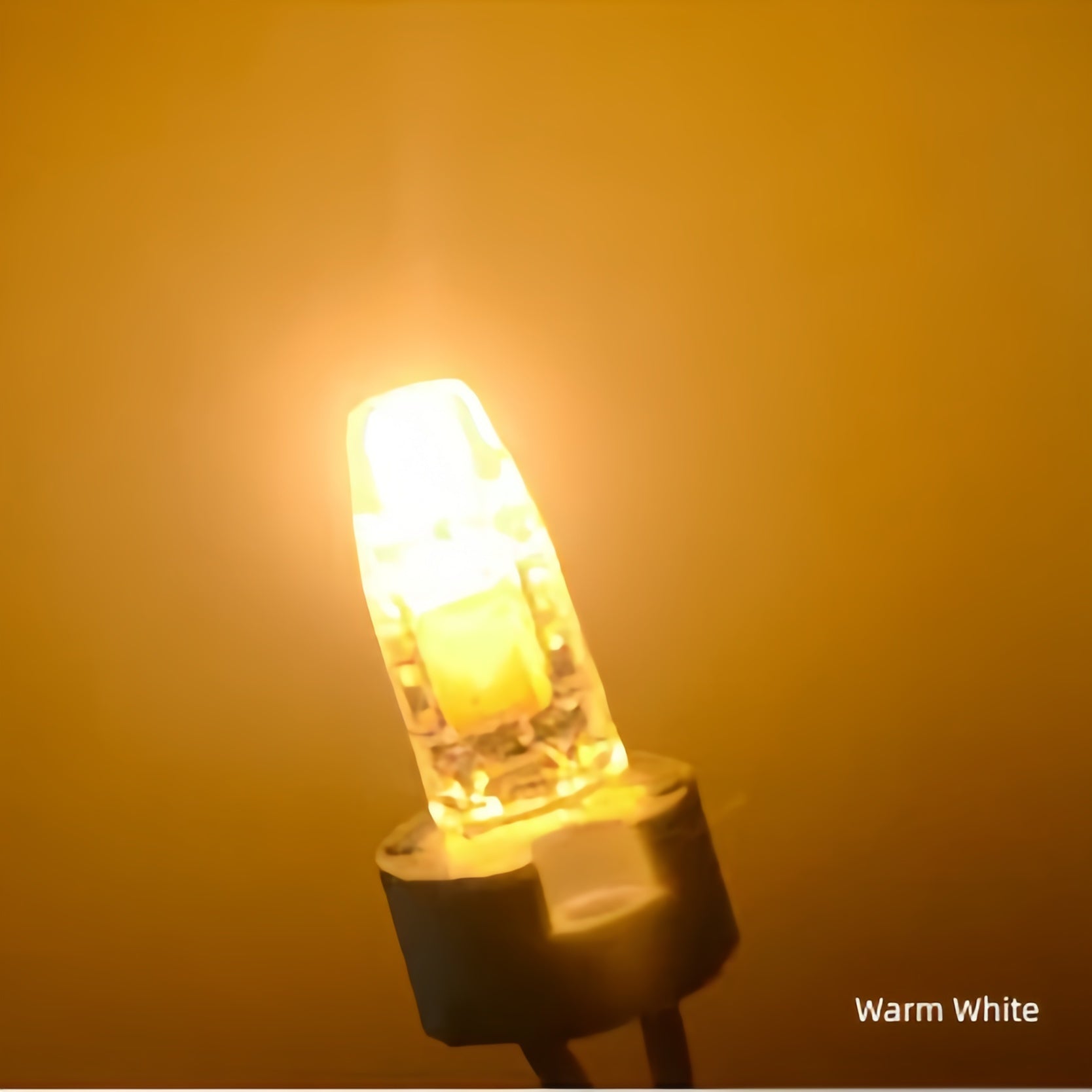 G4-LED-Glühbirnen, 1,5 W, entspricht 15 W, AC 110–120 V/200–240 V, Bi-Pin-LED-Glühbirne, Silikon-G4-LED-Glühbirnen (10er-Pack)