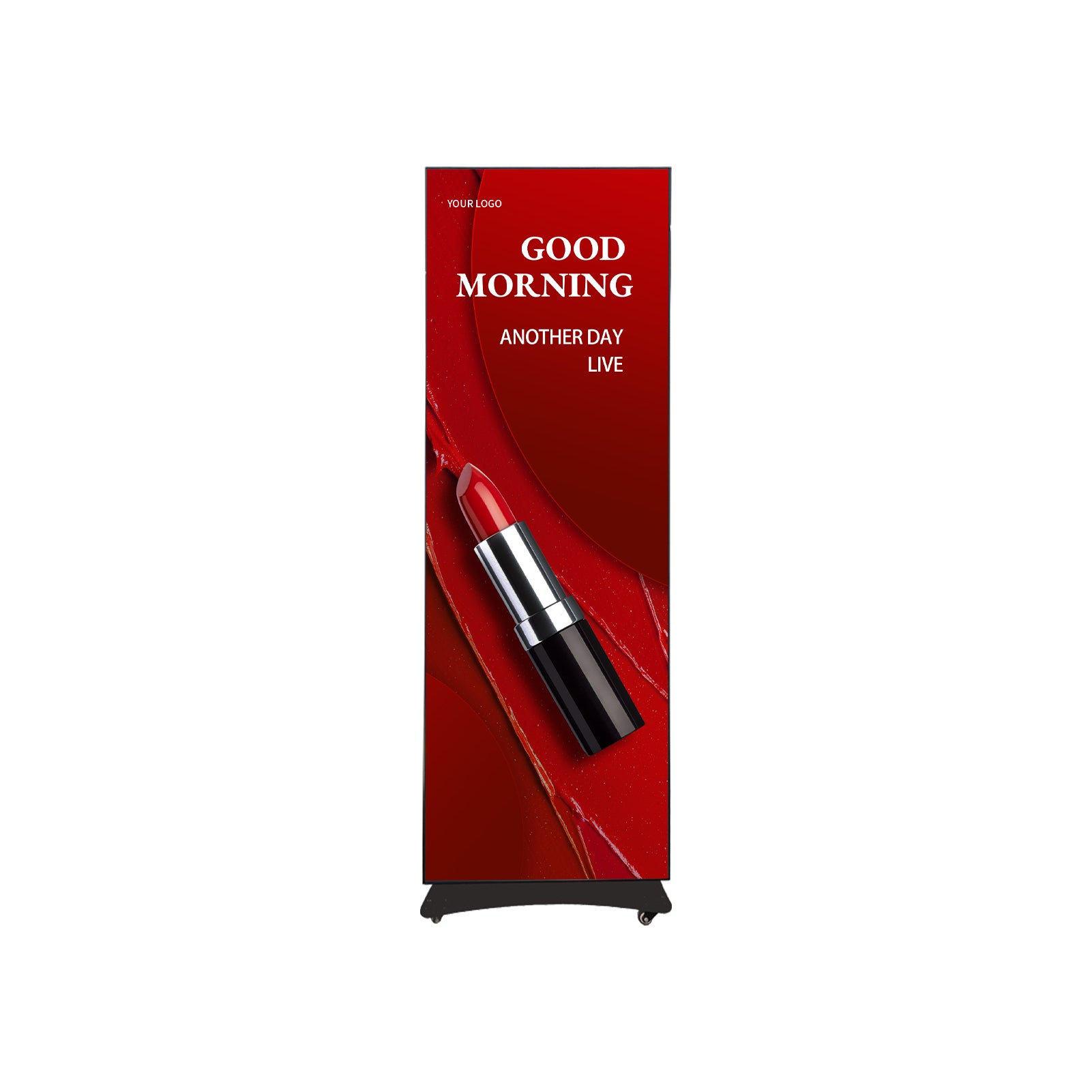 Écran LED d'intérieur enfichable série EP-GOB | 640 × 1920 mm | P2,5 / P1,86 / P1,53 / P1,25 | Cadre magnétique rabattable + surface GOB