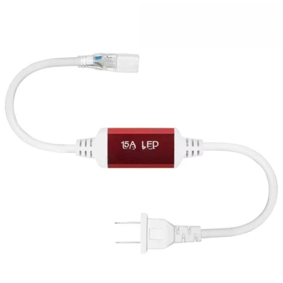 AC 110V / 220V SMD2835 Dual Row High Voltage LED Neon Strip Light – 9W/M, 180 LEDs/M, 18×8mm Arched Diffuser, IP67 Waterproof Flexible Rope Light with Plug, 3000K / 4000K / 6000K / Red / Green / Blue / Pink / Yellow for Indoor & Outdoor Decoration