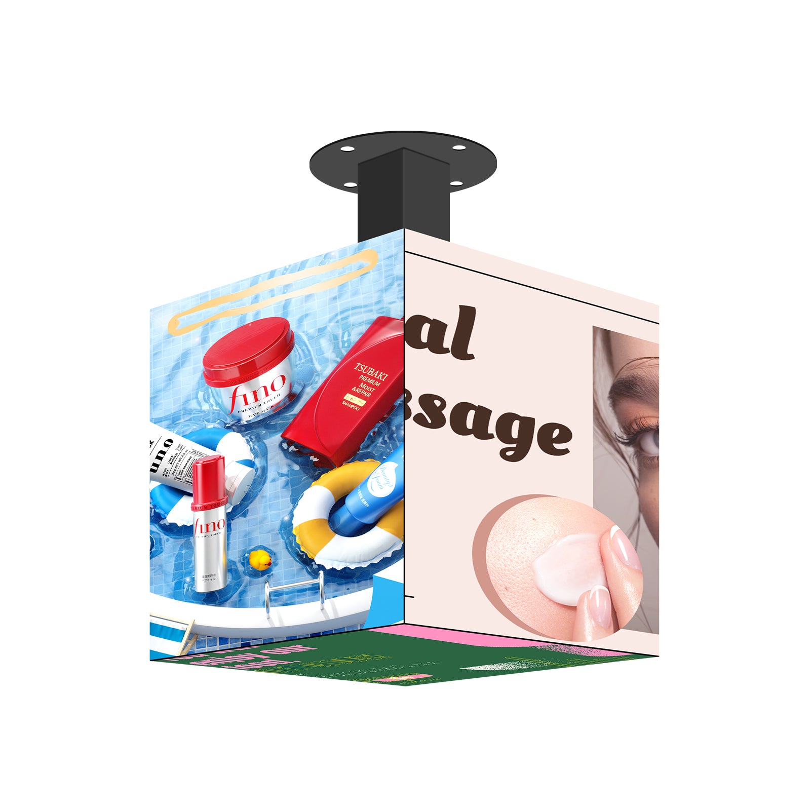 MC Series P1.8 Indoor 5-Face Magic Cubic LED Display (320×320mm per face, GOB) – Ideal for Museums & Luxury Retail Displays
