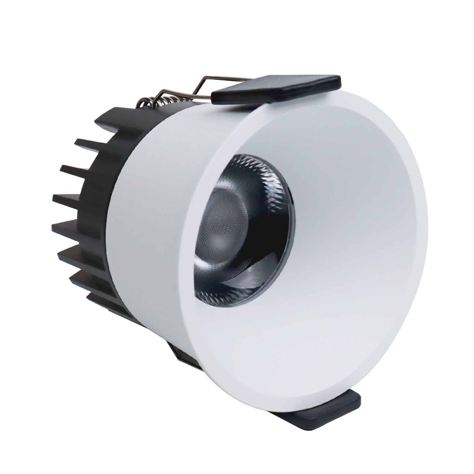 PRO-2A Series Deep Anti-Glare Full Spectrum LED Downlight | 200–240V | 4/10 Pack | 7W / 9W / 12W | 3000K / 4000K / 5000K | 24° Beam | White Housing | CRI>95 | Commercial Ceiling Recessed Light