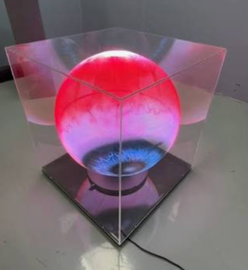 3D Hologram Fan Sphere (Holoball) 50cm (19.69") 360° LED Holographic Display | 1536 LEDs | WiFi APP Control | Commercial Advertising Display