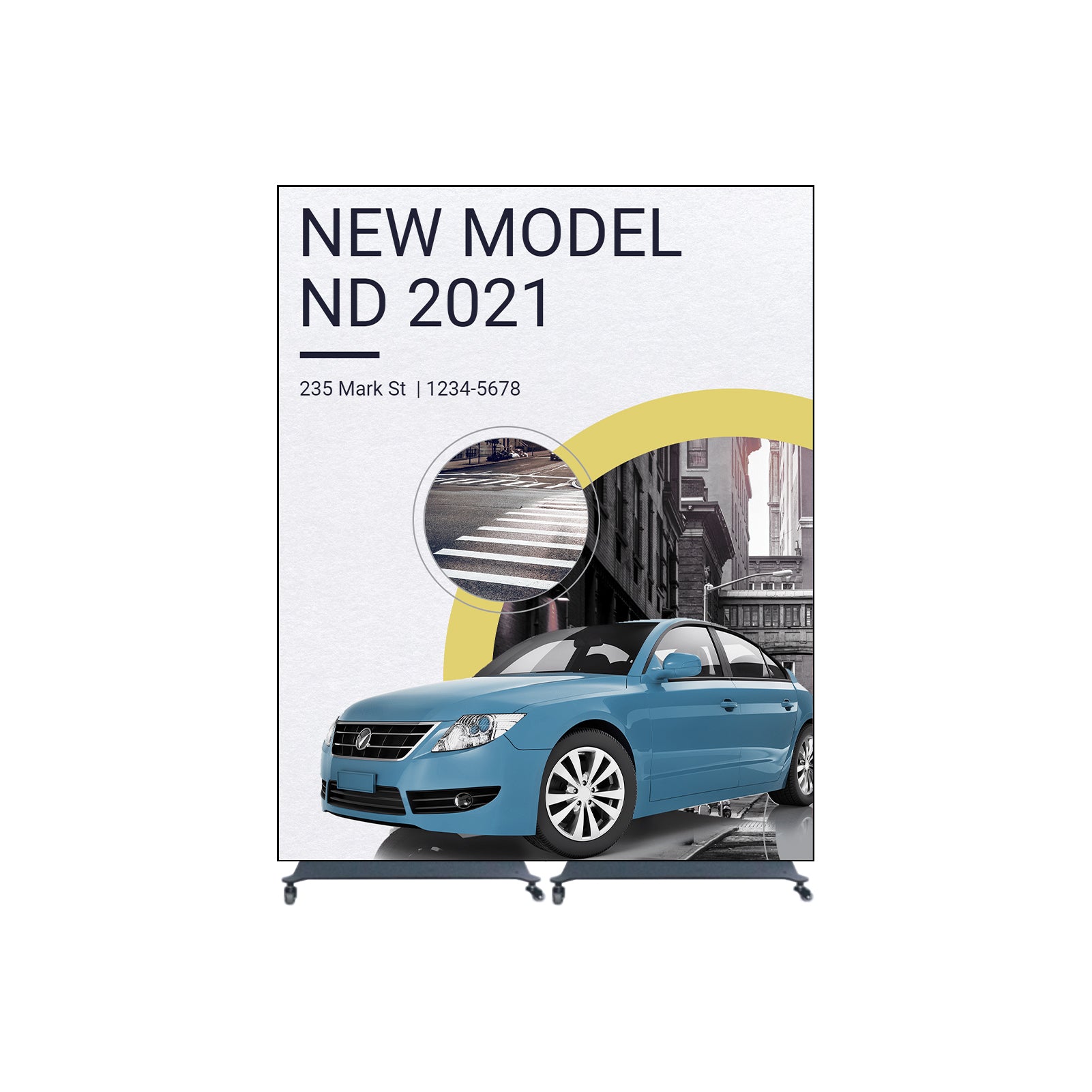 EP-S Series Splicing-Capable LED Poster Display | 960×1920mm Indoor Plug-in | P2.5 / P1.86 / P1.53 / P1.25 | Acrylic Cover