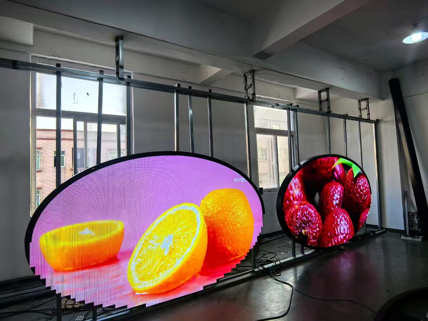Customized Your Own LED Sphere and Turn Other Shape LED Display Screen in Mind to Real