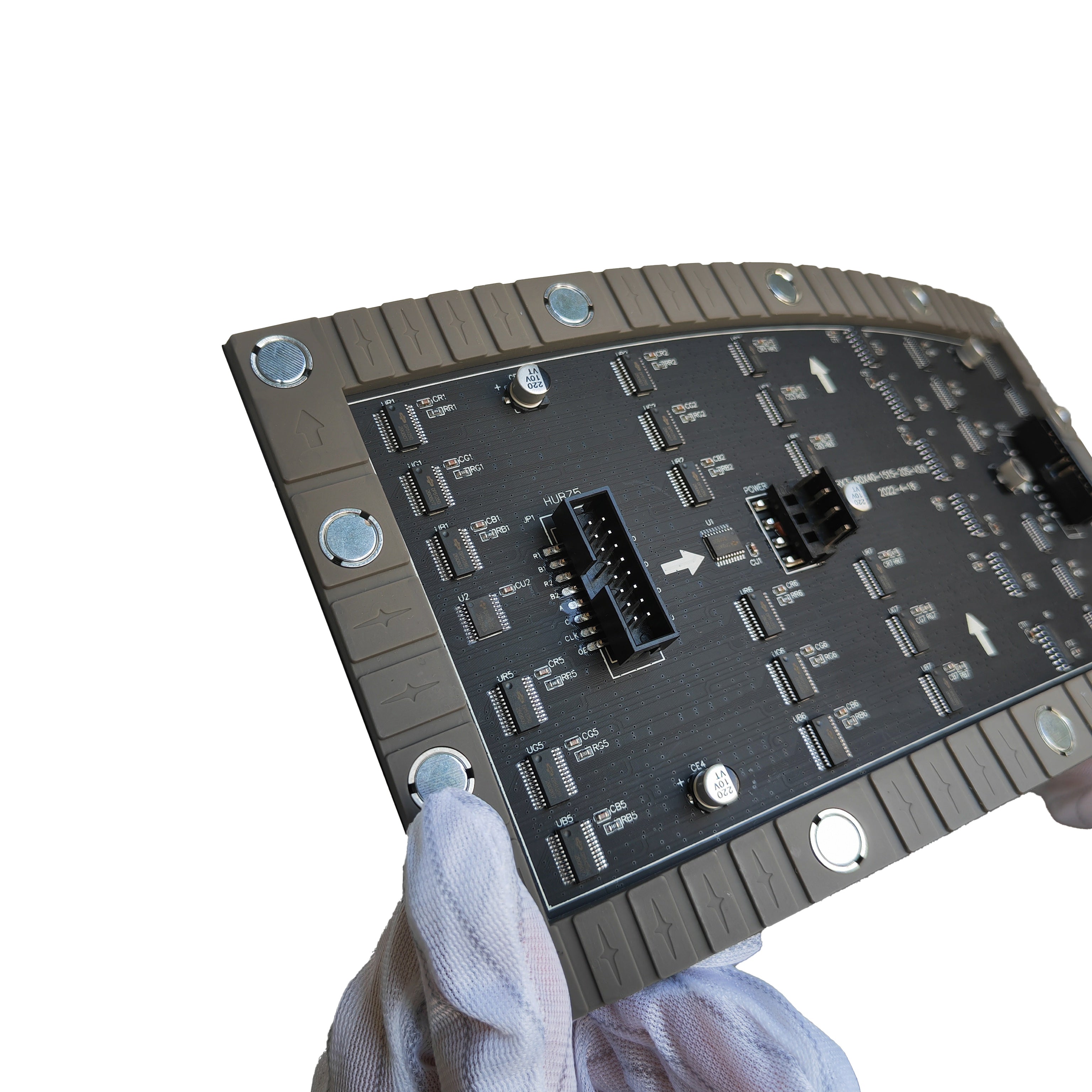 Flexibles LED-Modul für den Innenbereich der IF-2S-Serie – P3 | 240×120 mm | SMD | Weiche Rückschale mit Magnet | 600 Nits