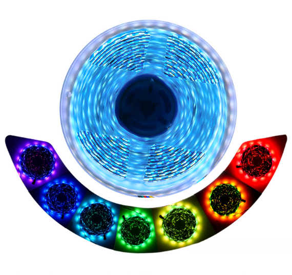 DC12V RGBW/RGBWW LED Strip Light - 10mm PCB | 4-In-1 SMD5050-72 LEDs/M | IP00 / IP65 / IP67 | for Mirror, Kitchen Cabinet, Bedroom | 5/50M