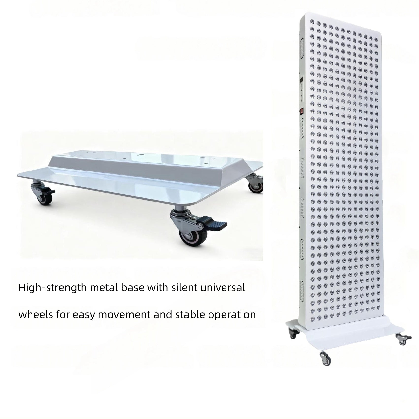 ALPRO3000 Red LED Light Therapy Panel, 800W Deep Red 660nm & Near Infrared 850nm LED Light Therapy