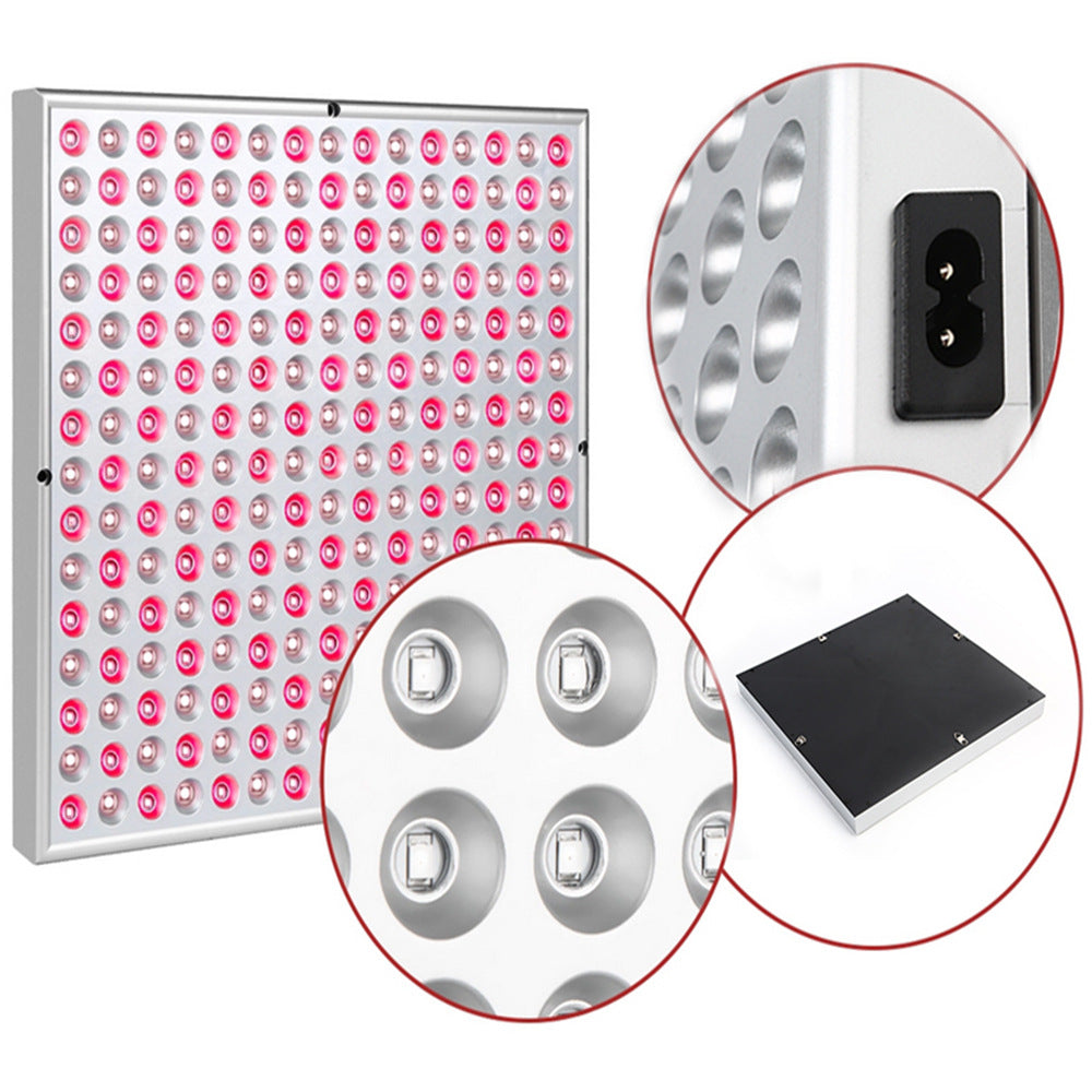 LED Red Light TherapyPanel -24W SMD2835 LED Panel Deep 660nm and Near-Infrared 850nm LED Light Combo for Skin Beauty, Pain Relief of Muscles and Joints Non-Transparent Cover