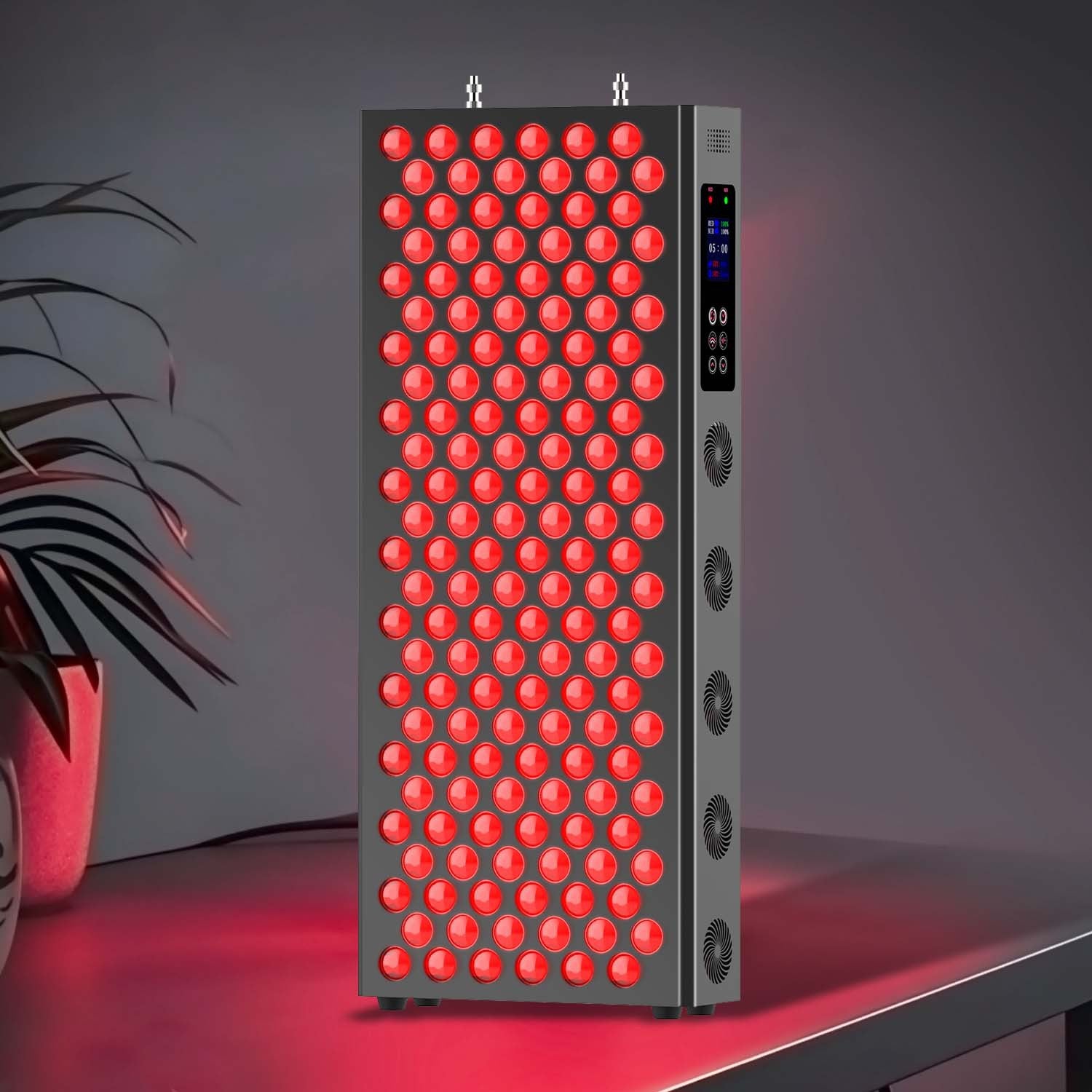 272W BLK PRO Red Light Therapy for Body, Red Light Panel w/ 150pcs 5Watt Bi-Chip (850nm & 660nm) LED Red Light