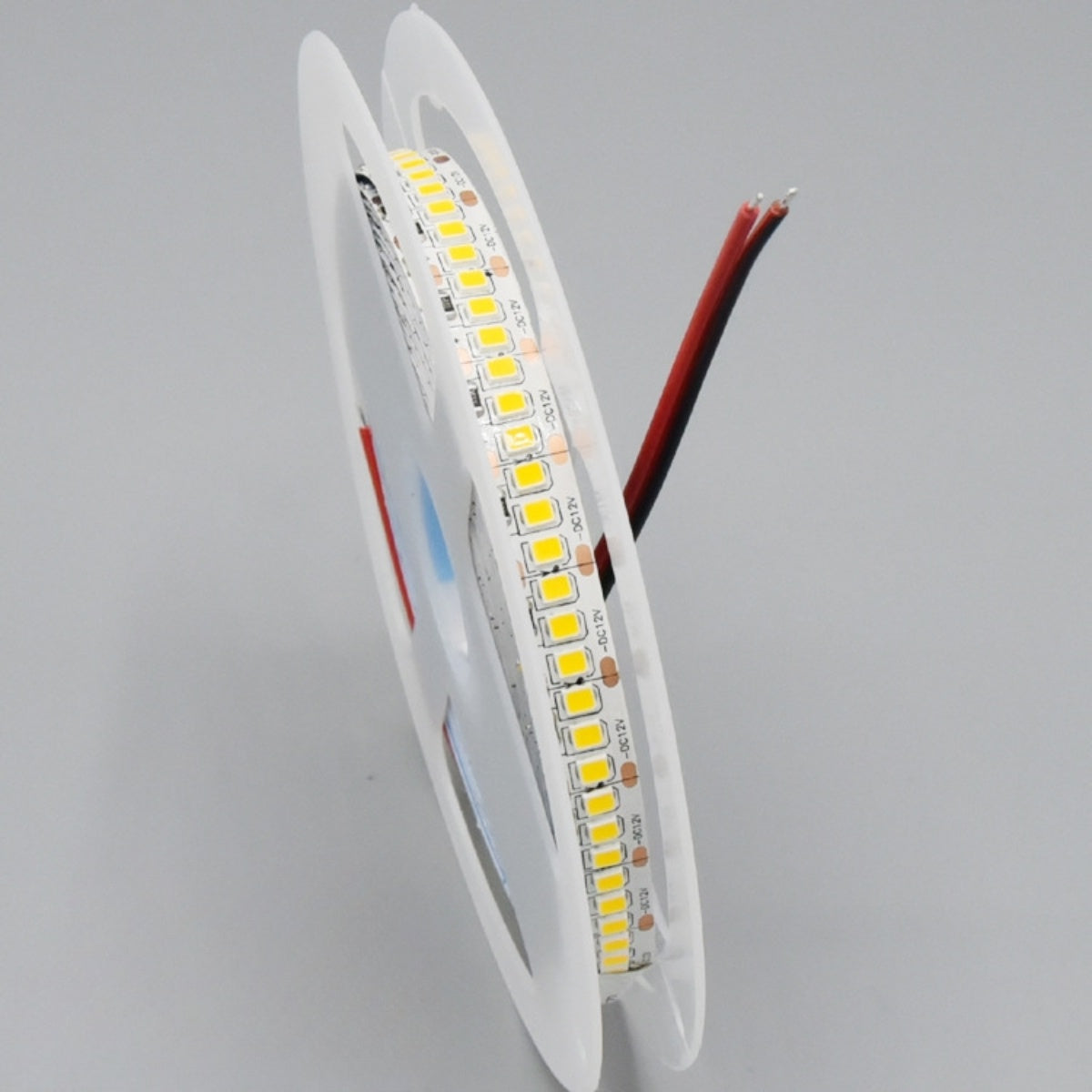 DC12V SMD2835 Single Color LED Strip Light – 240 LEDs/m | 10mm PCB | High Brightness Low Voltage LED Tape | IP00 / IP67 | for Mirror, Kitchen Cabinet, Bedroom | 5/50M