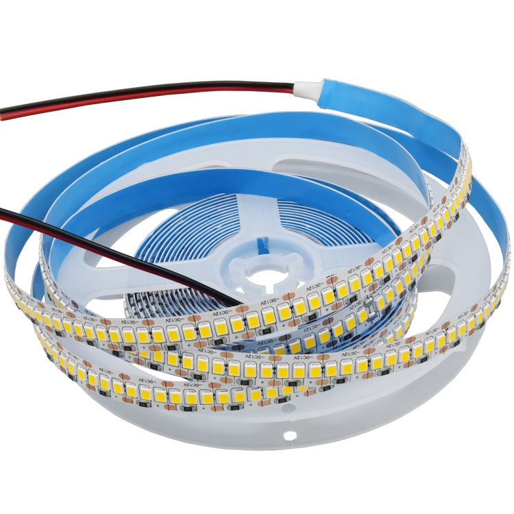 DC12V SMD2835 Single Color LED Strip Light – 240 LEDs/m | 10mm PCB | High Brightness Low Voltage LED Tape | IP00 / IP67 | for Mirror, Kitchen Cabinet, Bedroom | 5/50M