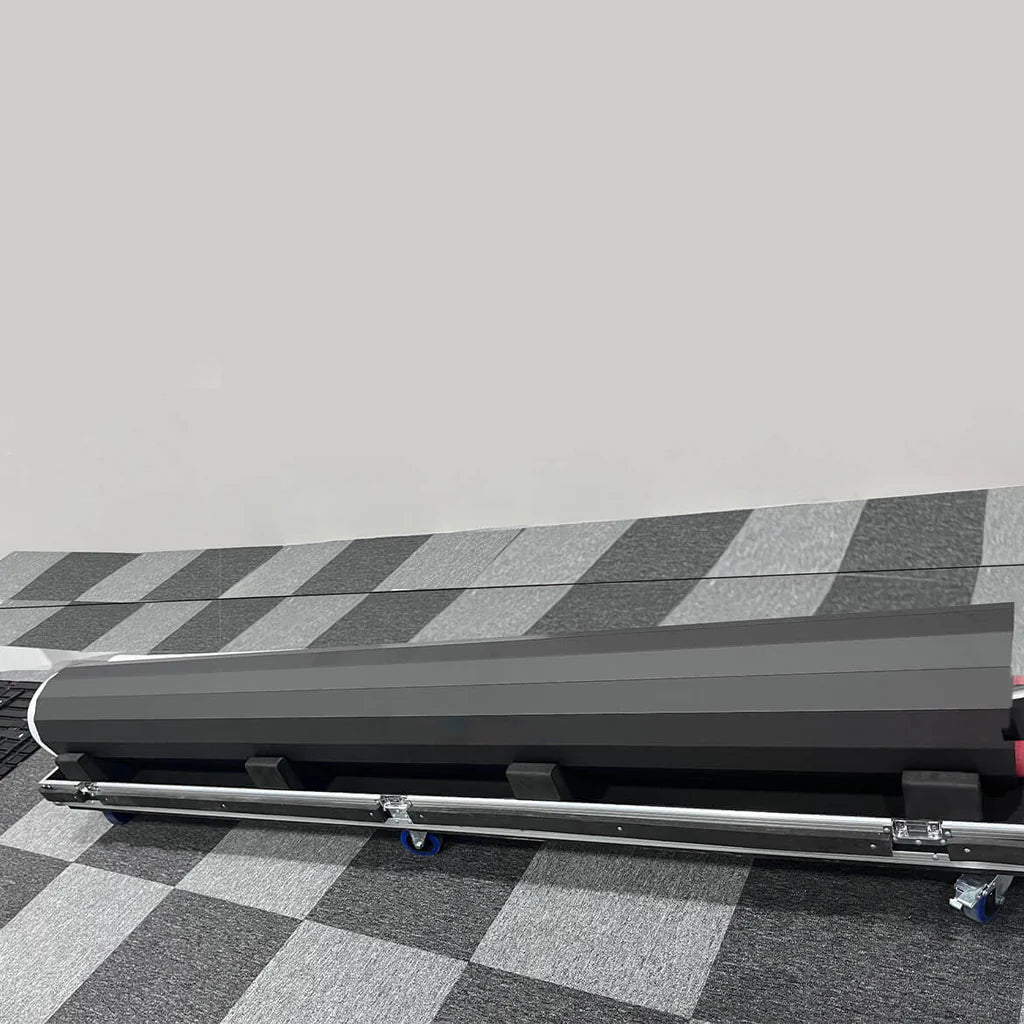 88 Zoll Rollfernseher P1.562 2x1 Meter 2SQM tragbarer LED-Bildschirm-Ausrüstung