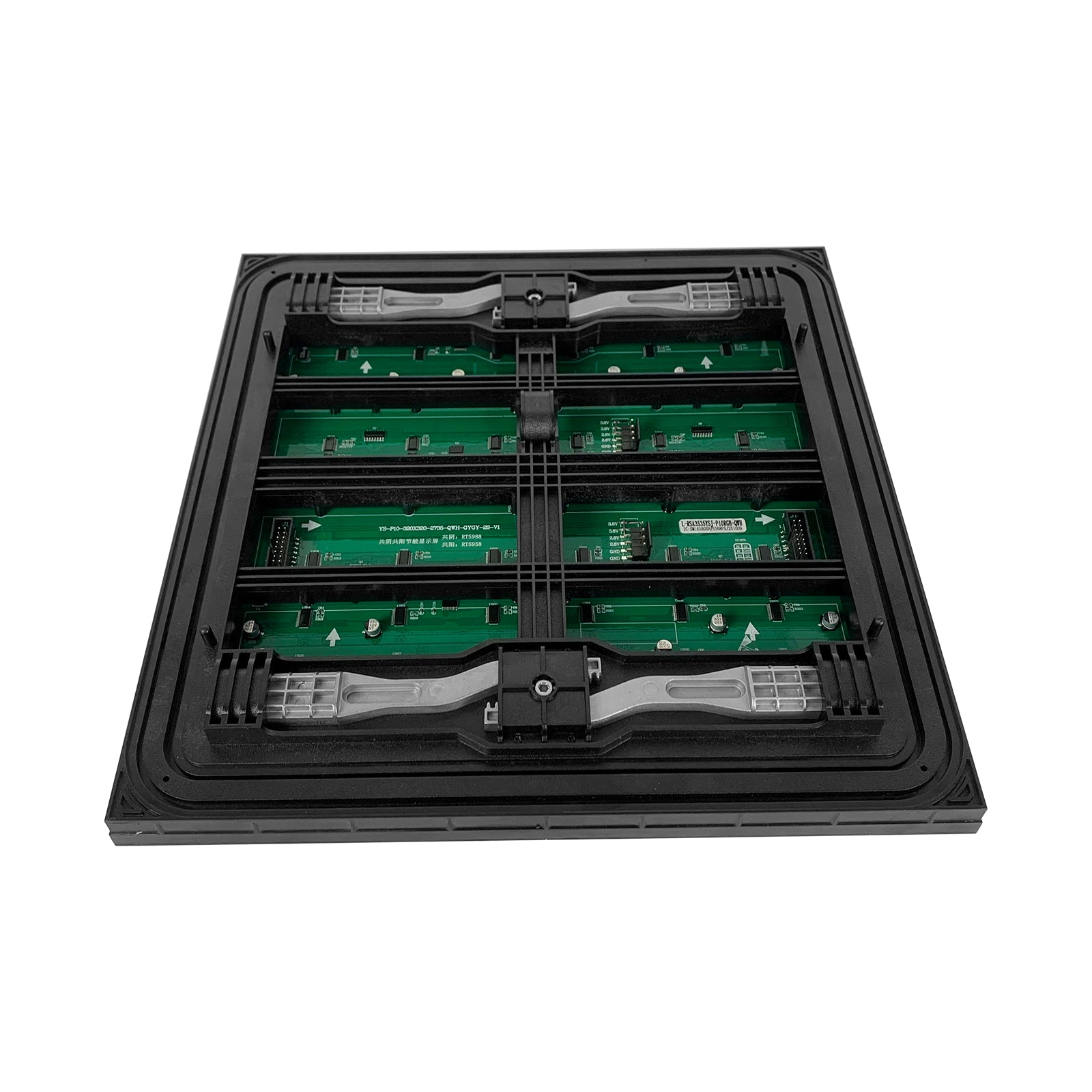 Module LED d'extérieur série OD-PM – P4 / P5 / P6.67 / P8 / P10 | Panneau carré 320 × 320 mm | IP65, entretien avant et arrière