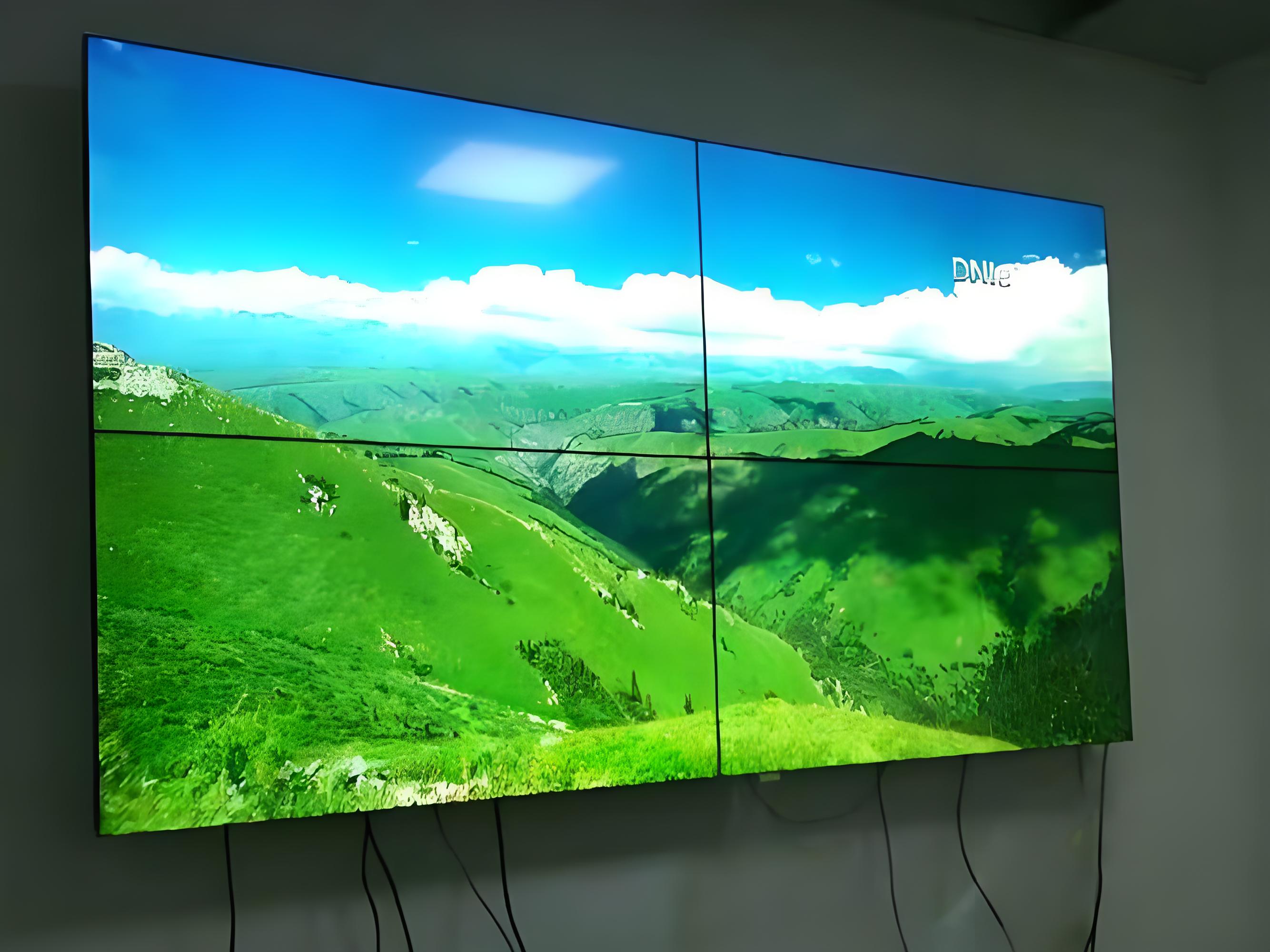 55” BOE LCD Video Wall – 2x2 Kit (4 Panels) | 1920x1080 FHD | 500 nits | Ultra Narrow Bezel 0.88mm / 1.7mm / 3.5mm | HDMI Splicer + Wall Mount Included