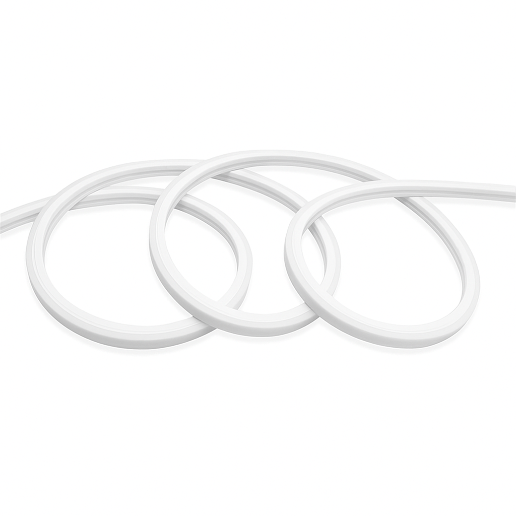 16.5ft/5M DC12V T1212 Silicone Waterproof Neon Flexible Strip LED Lights with 600LED SMD3528 LED