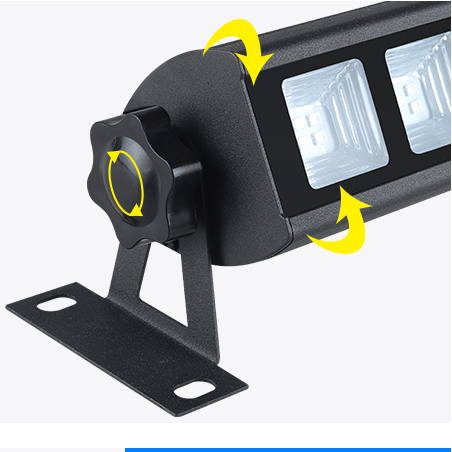 36W 395-400nm LED Black Light Bar, Black Lights for Glow Party, Black light with Plug &Switch, Glow Light for Halloween, Fluorescent Body Paint, Stage Lighting