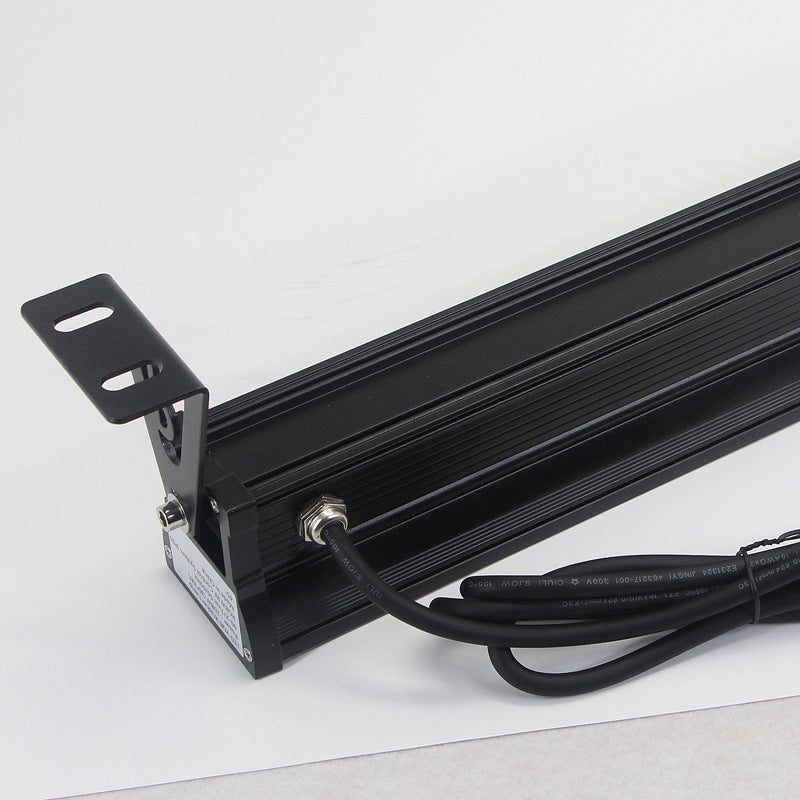 Applique murale LED RVB linéaire 7060 connectable avec télécommande, 36 W, étanche, à changement de couleur, pour projets d'éclairage intérieur/extérieur, hôtels, décorations murales de bâtiments