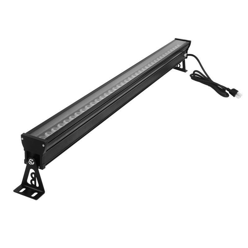 Applique murale LED RVB linéaire 7060 connectable avec télécommande, 36 W, étanche, à changement de couleur, pour projets d'éclairage intérieur/extérieur, hôtels, décorations murales de bâtiments