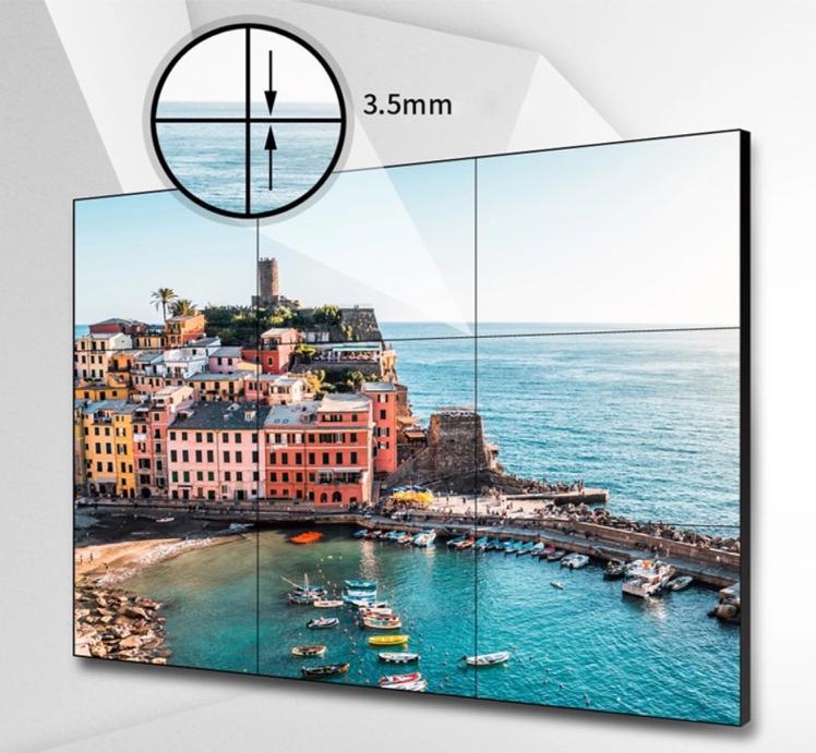 49” BOE LCD Video Wall – 3x3 Kit (9 Panels) | 1920x1080 FHD | 500 nits | Ultra Narrow Bezel 3.5mm | HDMI Splicer + Wall Mount Included