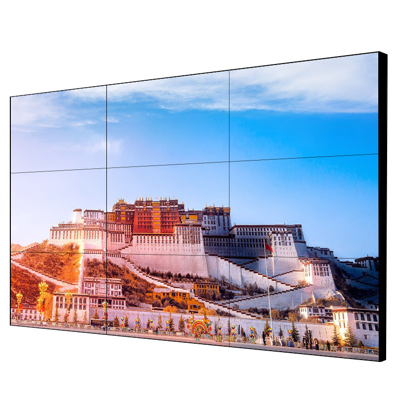 46” BOE LCD Video Wall – 3x3 Kit (9 Panels) | 1920x1080 FHD | 500 nits | Ultra Narrow Bezel 0.88mm / 1.7mm / 3.5mm | HDMI Splicer + Wall Mount Included