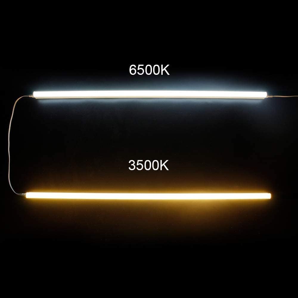 IT Series LED Shop Light – 4FT T5 Integrated Fixture|20W|Warm/Natural/Daylight White|Linkable Utility LED Tube Light for Garage, Basement, Workshop & Under Cabinet|Ceiling Mount Corded Electric with On/Off Switch|4-Pack / 10-Pack|Non-Dimmable AC90–240V