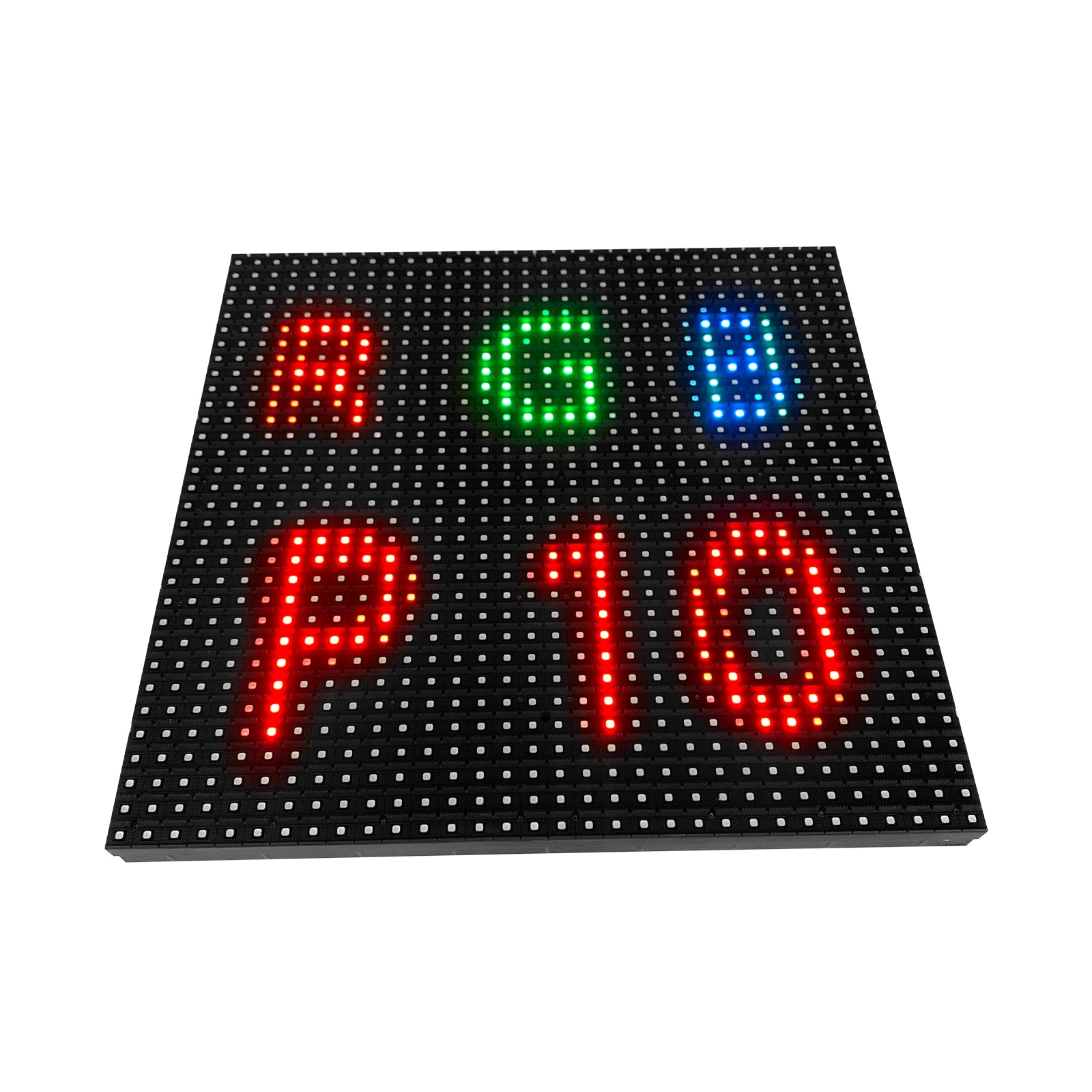 LED-Modul für den Außenbereich der OD-PM-Serie – P4 / P5 / P6.67 / P8 / P10 | 320 × 320 mm quadratisches Panel | IP65 Wartung vorne und hinten