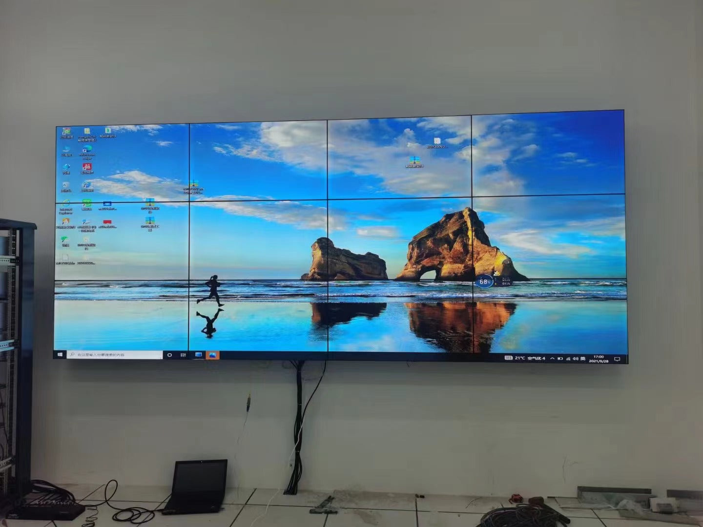 46'' / 49'' / 55''/ 65" BOE LCD Video Wall Display Large QTY. Splicing Group LCD Video Wall Panel Indoor Digital Signage and Display Advertising Players Splicing LCD Screen