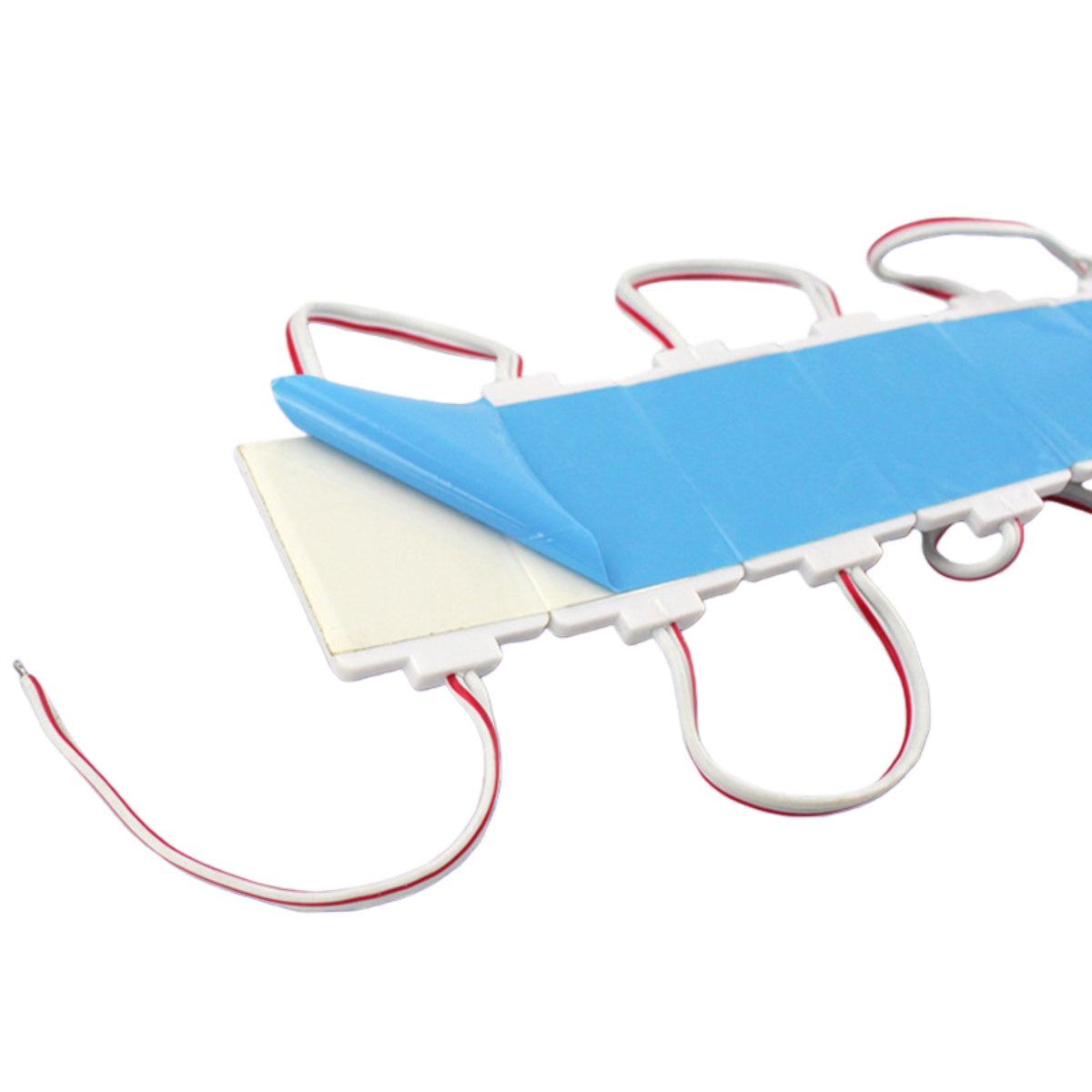 12V 1.5W LED Module with Lens, 20pcs/String, 150LM, IP65 Waterproof Sign Module for Light Box, Channel Letter, and Signage Backlighting – 6500K / 3000K / Red / Green / Blue / Yellow / Pink