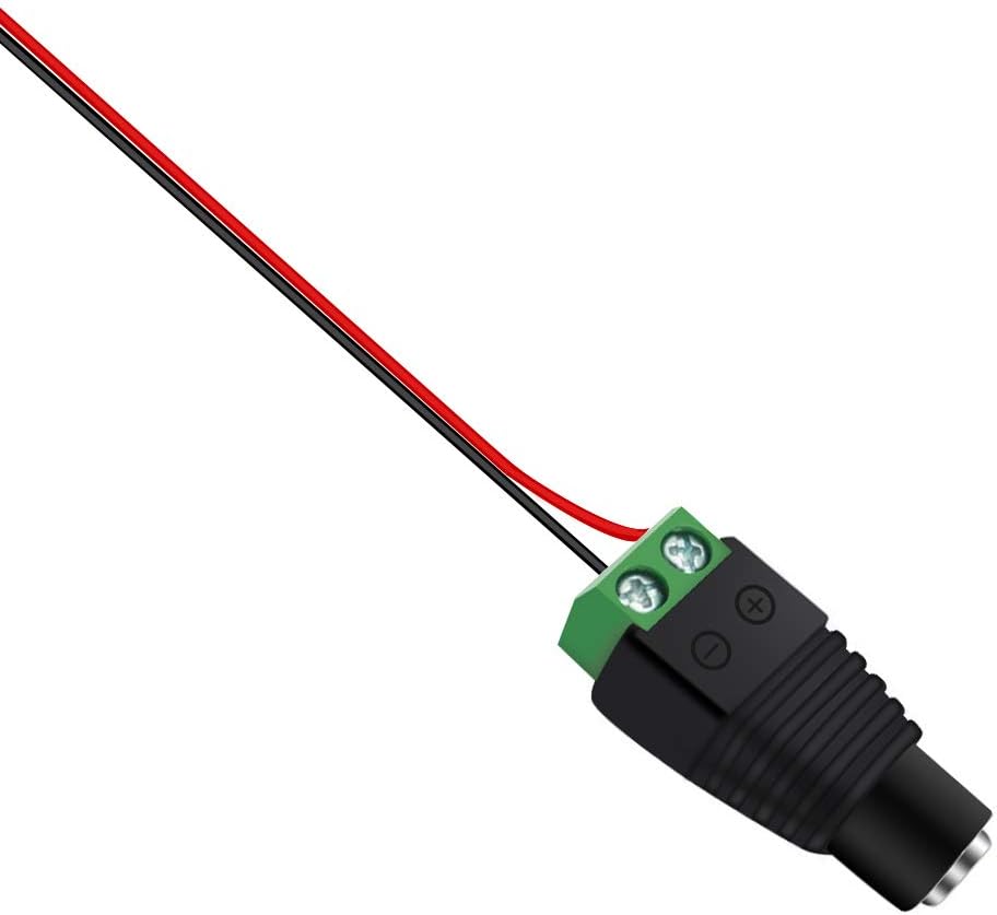 DC Power Jack Plug Adapter – 2.1x5.5mm | Male / Female / Male + Female Barrel Connector – Local Stock US/UK