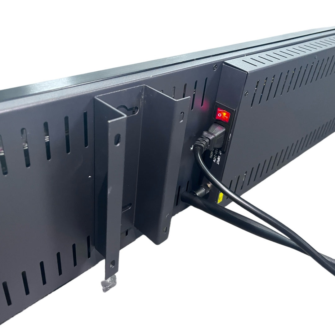 56,6 Zoll (1431 × 160 mm sichtbar) kommerzielles Android-Stretched-LCD-Balkendisplay | Ultrabreiter Regalbildschirm | Cloud / USB / Mobile App