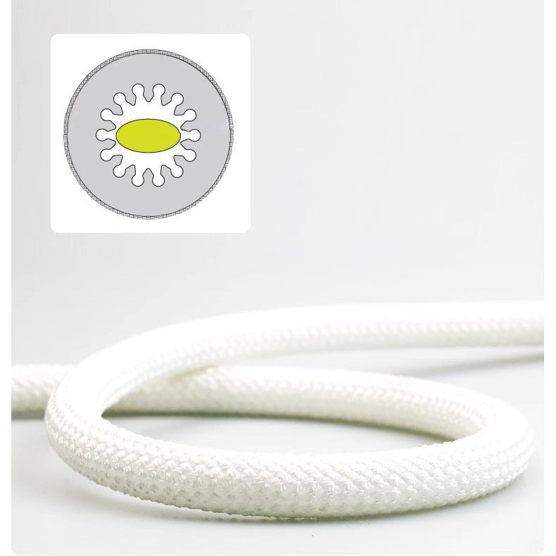 360° NEON-LED-Lichtstreifen, gewebte Optik, RGB-Farbe, wasserdicht, flexibles LED-Neonlicht-Streifen-Kit