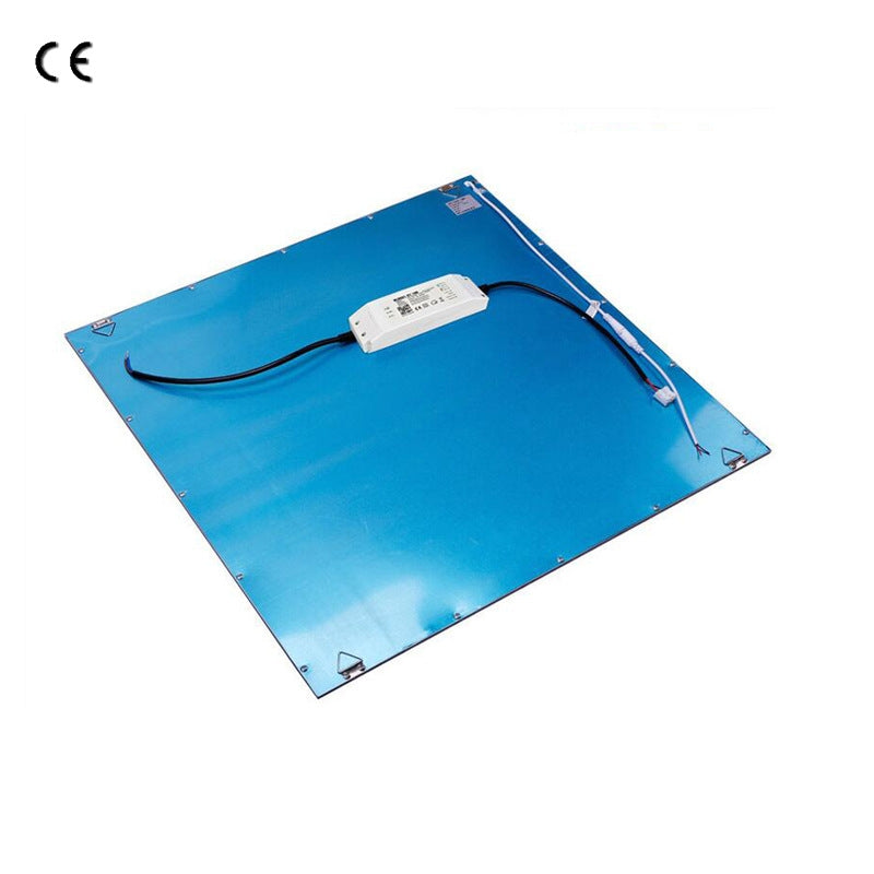 Lot de 5 plafonniers LED à panneau plat 600 x 600 mm, 40 W, 3 600 lm, intensité variable et réglable, 3 000 K/4 000 K/6 500 K, pour bureau, garage ou sous-sol