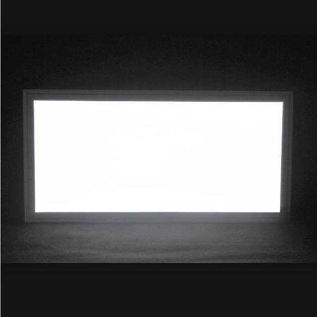 Lot de 5 plafonniers LED plats 600 x 1 200 mm, 40 W/80 W, 4 000/8 000 lm, intensité variable et réglable (3 000 K/4 000 K/6 500 K) pour bureau, garage ou sous-sol