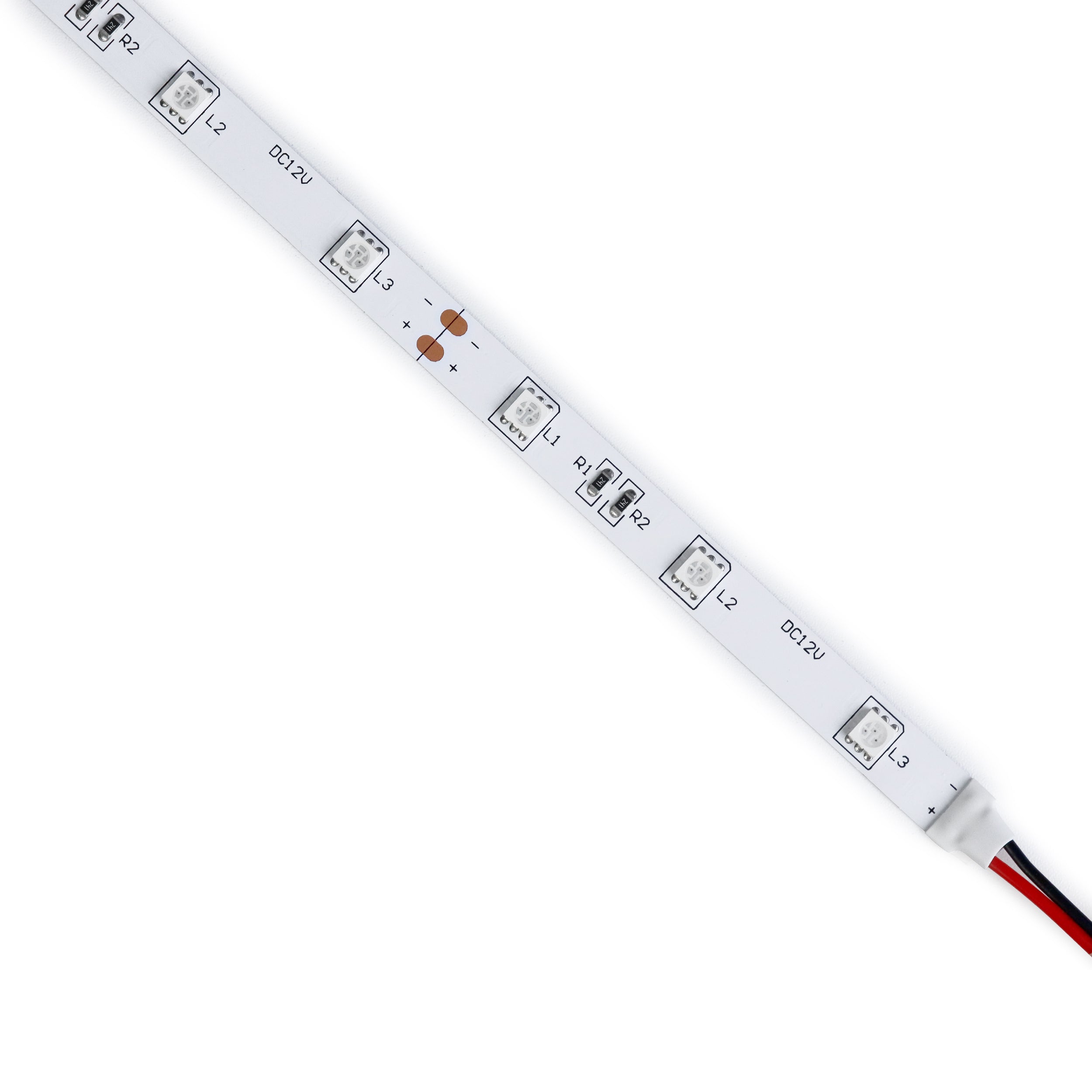 810nm SMD5050 DC12V Infrared LED Strip Light – High Power Near IR for Therapy, 30/60/120 LEDs/m, 5 Meters, IP00/IP65