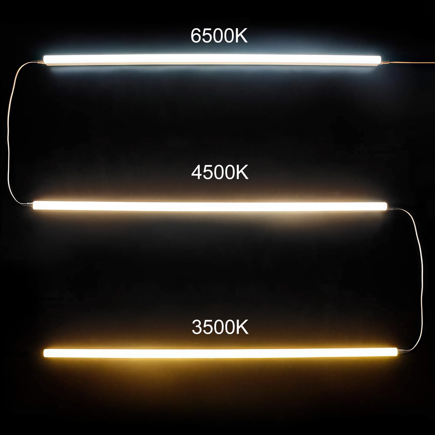 IT Series LED Shop Light – 3FT T5 Integrated Tube Fixture | 15W | Warm/Natural/Daylight White | Linkable Utility Garage Ceiling Light & Under Cabinet Lighting | Corded Electric with Built-in On/Off Switch | 4-Pack / 10-Pack | Non-Dimmable AC90–240V