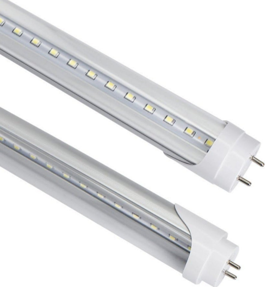 4ft Retrofit T8 LED Tube Light – 20W – Ballast Bypass – Frosted Lens – Warm / Natural / Daylight White – 4-Pack or 20-Pack – AC90-240V Non-Dimmable