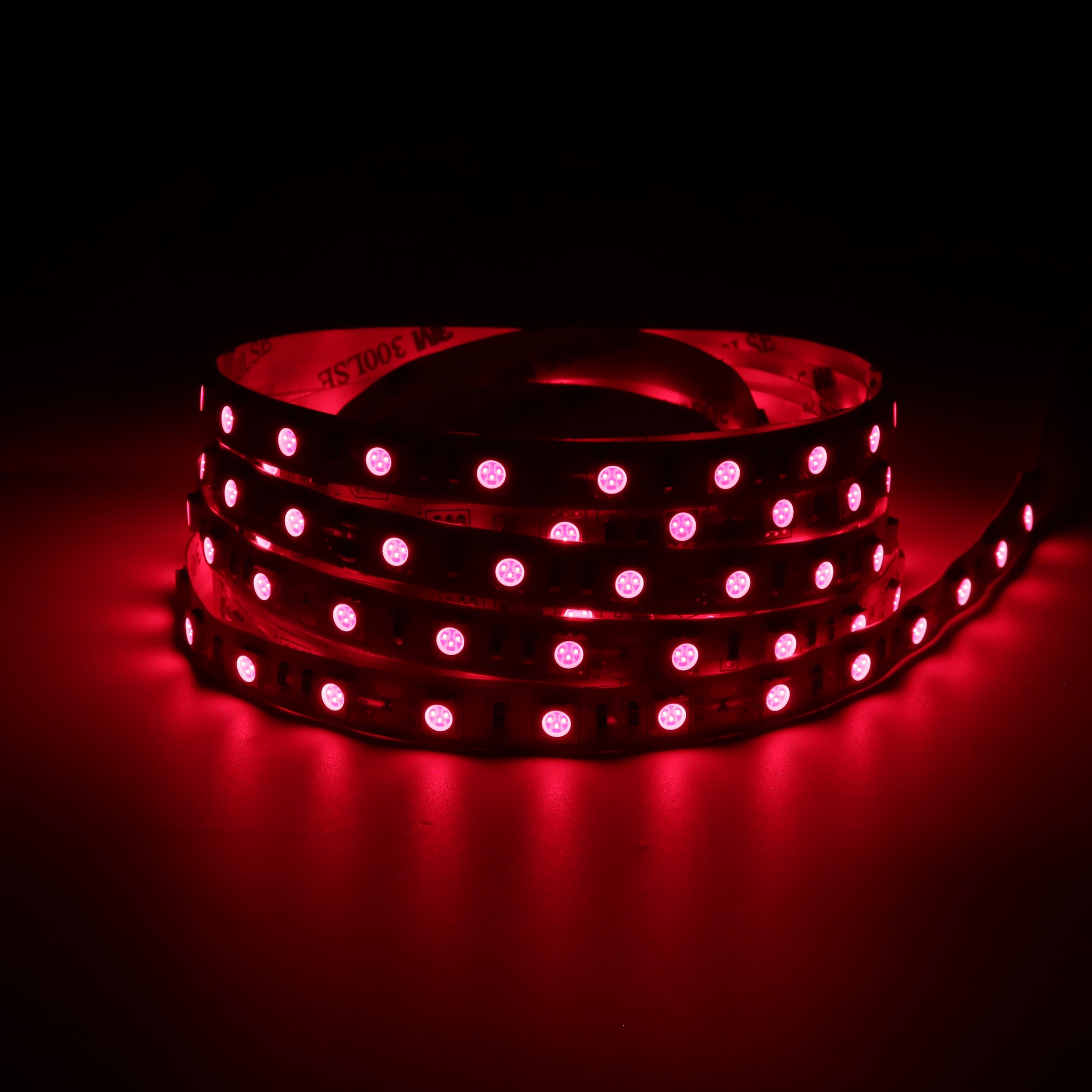 810nm SMD5050 DC12V Infrared LED Strip Light – High Power Near IR for Therapy, 30/60/120 LEDs/m, 5 Meters, IP00/IP65