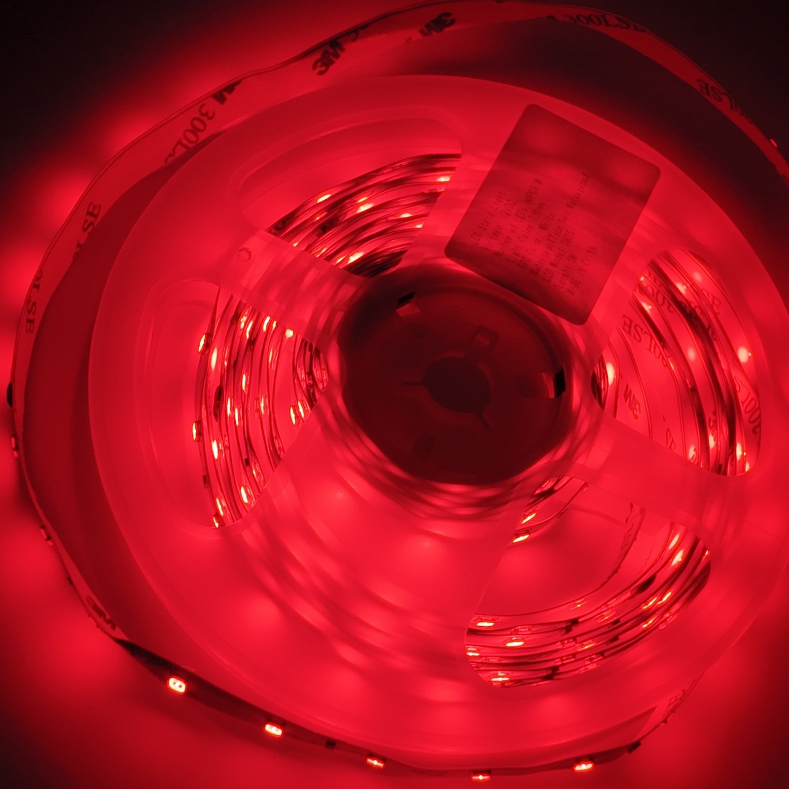730–735nm SMD2835 DC12V Infrared LED Strip Light – Far Red for Flowering & Photoperiod Control, 60/120/240 LEDs/m, 5 Meters, IP00/IP65