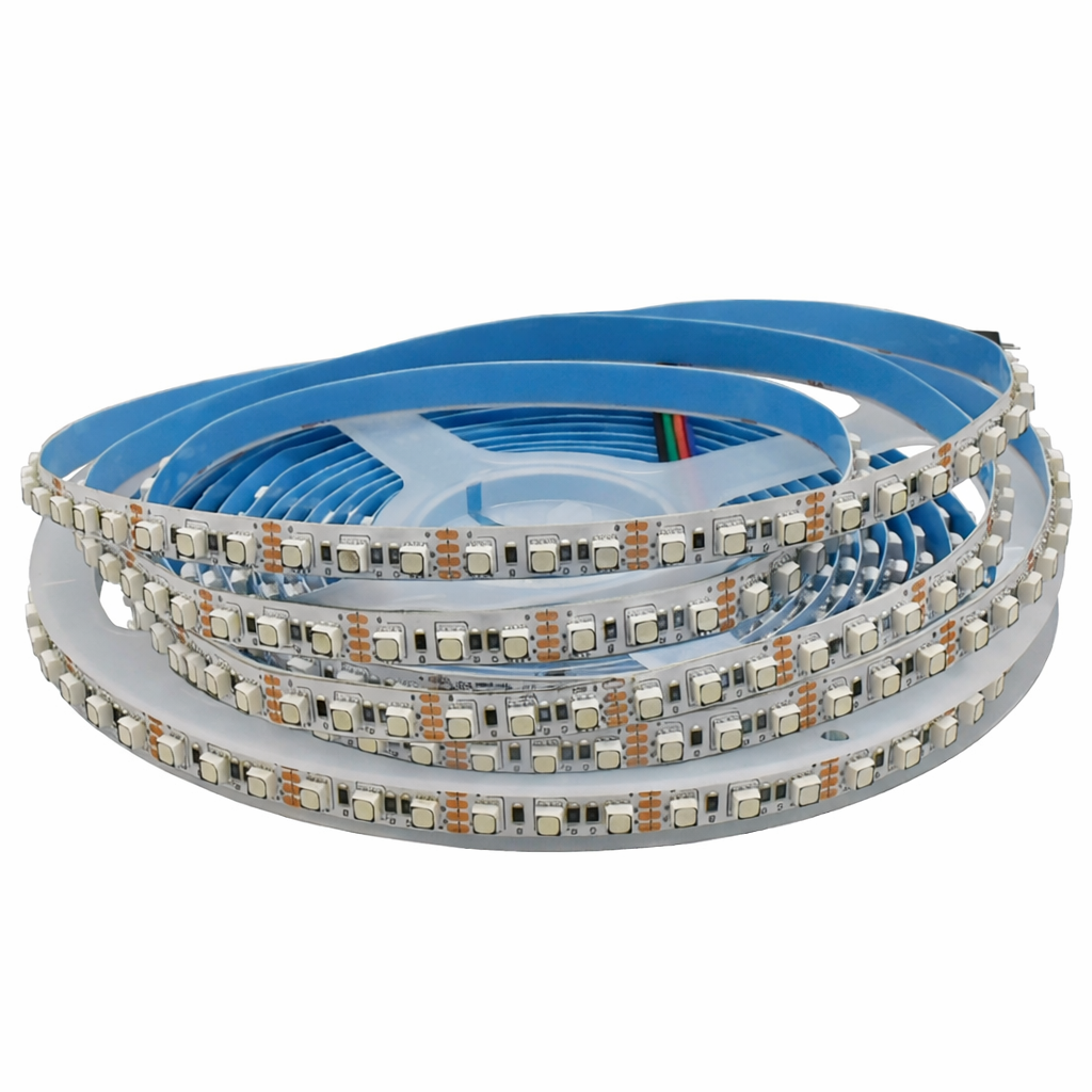 8MM Wide SMD3535 RGB LED Strip Light - DC12V | 120 LEDs/M | 8mm PCB | Non-Waterproof | for Mirror, Kitchen Cabinet, Bedroom | 5/50M