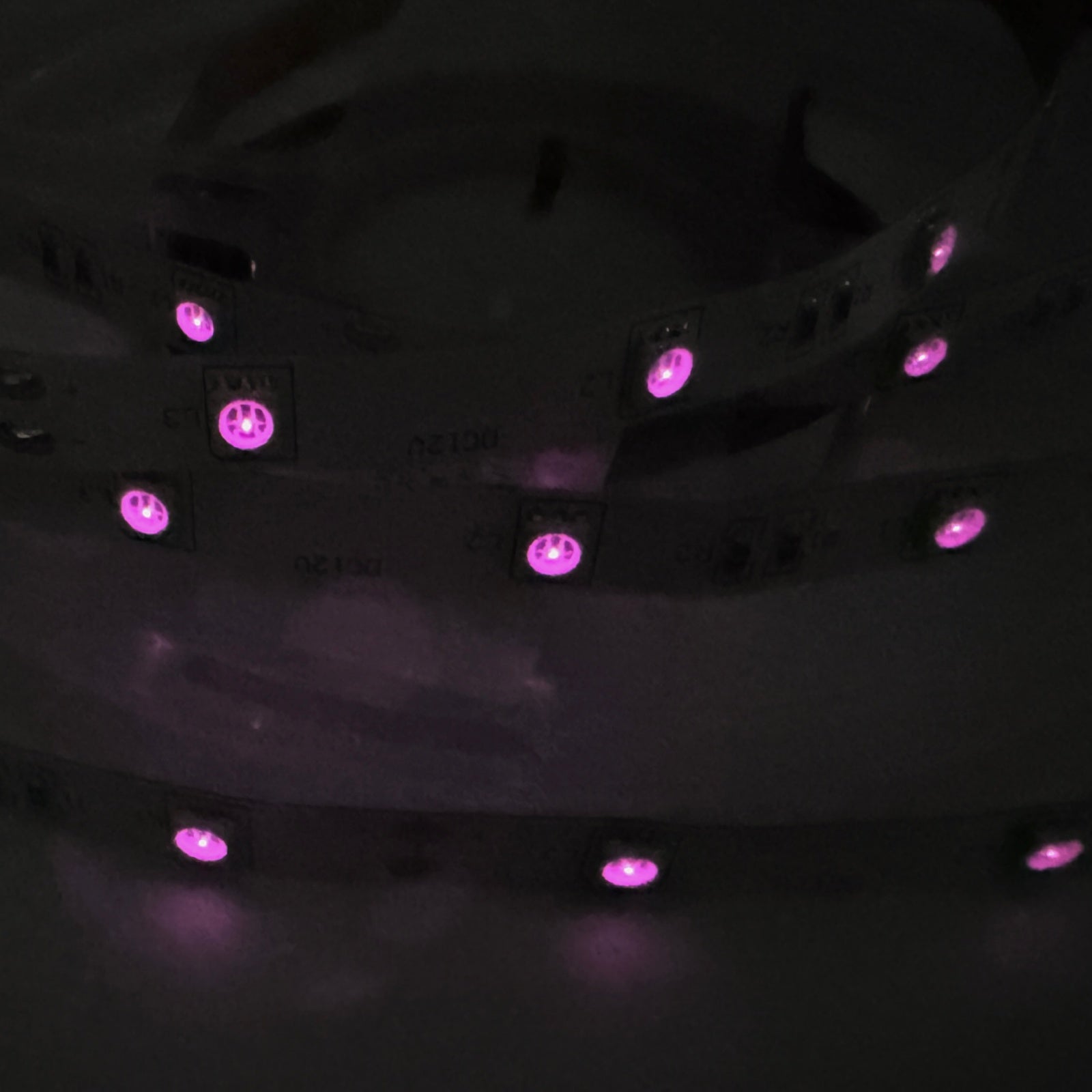 940nm SMD5050 DC12V Infrared LED Strip Light – High Power Invisible IR for Surveillance, 30/60/120 LEDs/m, 5 Meters, IP00/IP65