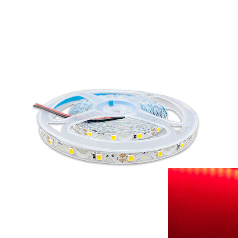 DC12V SMD2835 S-Shape LED Strip Light – 60 LEDs/m | 6mm PCB | High Brightness Low Voltage LED Tape | Non-Waterproof | Warm White / Natural White / Cool White / Red / Blue / Golden Yellow / Green / Pink | for Mirror, Kitchen Cabinet, Bedroom | 10/50M