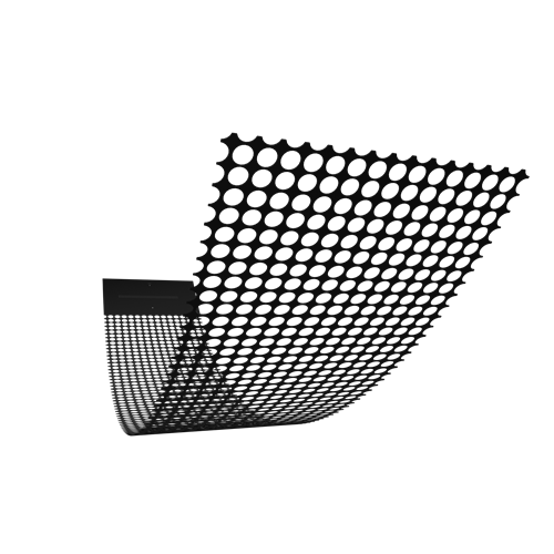 P6.25 Flexibler transparenter holografischer LED-Filmbildschirm, Helligkeit >3000NITS - Preis für einen Quadratmeter