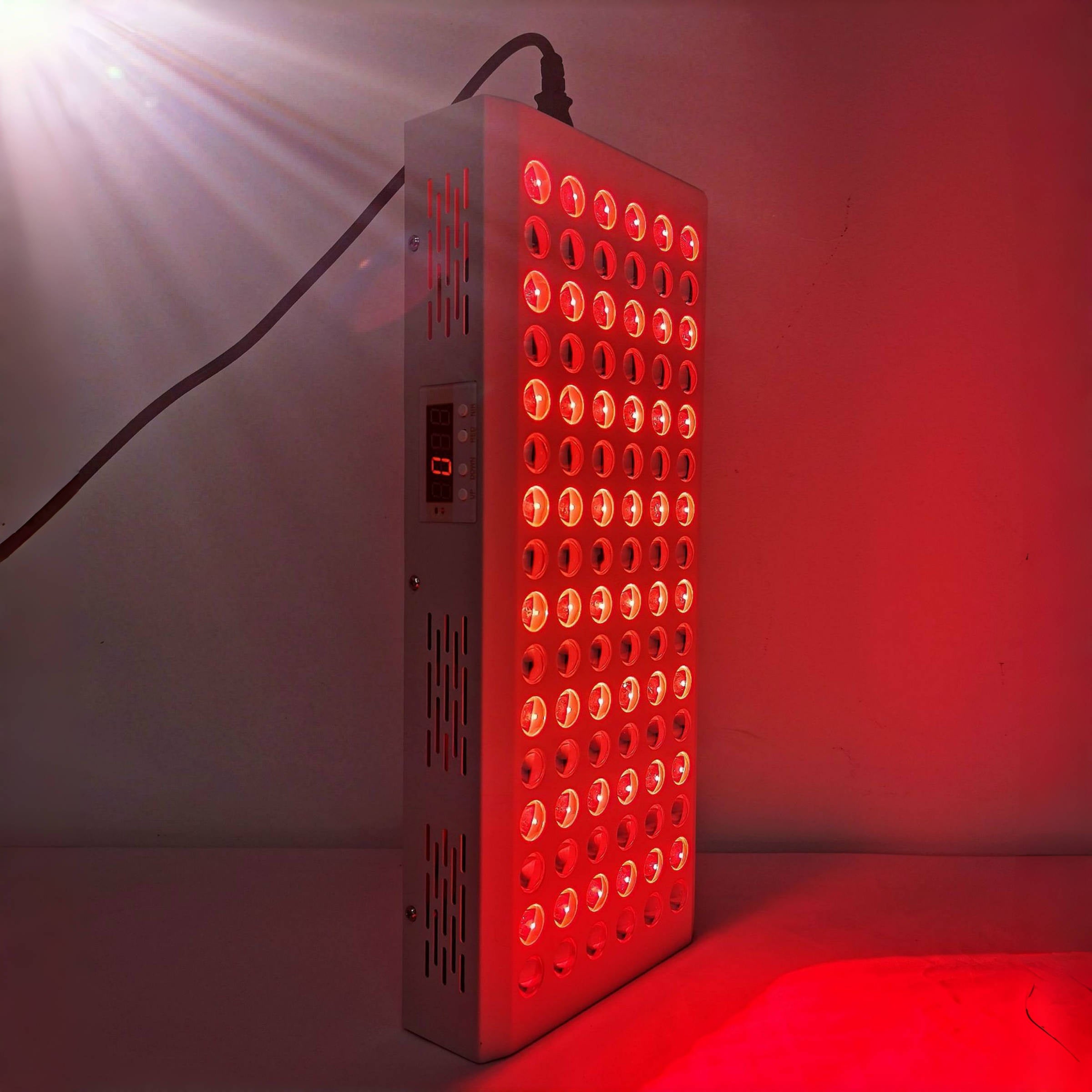 ALPRO600 Red LED Light Therapy Panel, 140W Deep Red 660nm & Near Infrared 850nm LED Light Therapy